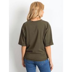 BASIC FEEL GOOD Dámská halenka CELEBRATION khaki RV-BZ-4840.10P_323643 XS