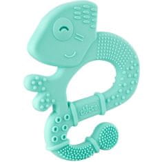 Chicco Kousátko silikonové Super Soft Chameleon modrý 2m+