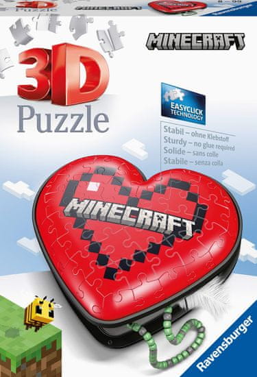 Ravensburger Srdce Minecraft 54 dílků