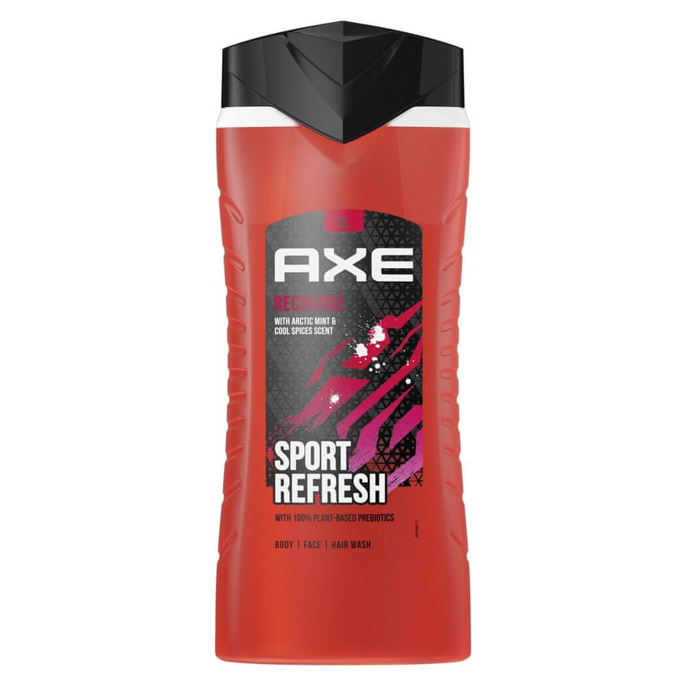 Axe Recharge sprchový gel pro muže 400ml