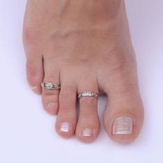 Silvego Stříbrný prsten na nohu PRM12195R