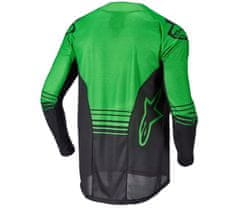 Alpinestars Motokrosový dres Techstar Phantom anthracite/green dres vel. M