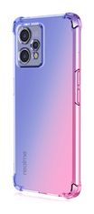 TopQ Kryt Realme 9 Pro+ Shock duhový modro-růžový 85561