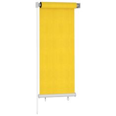 Greatstore Venkovní roleta 60 x 140 cm žlutá HDPE