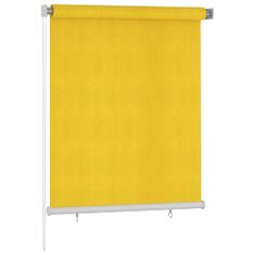 Vidaxl Venkovní roleta 120 x 140 cm žlutá HDPE