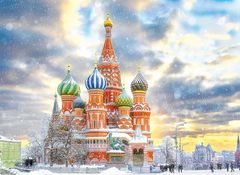 EuroGraphics Puzzle Moskva - Katedrála Sv.Blažeje 1000 dílků