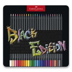 Faber-Castell Pastelky Faber-Castell Black Edition 24 barev