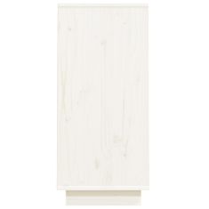 Vidaxl Konzolová skříňka bílá 60 x 34 x 75 cm masivní borové dřevo