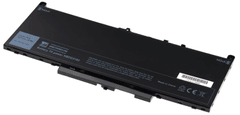 Baterie T6 Power pro Dell Latitude E7470, Li-Poly, 7,6 V, 7200 mAh (55 Wh), černá