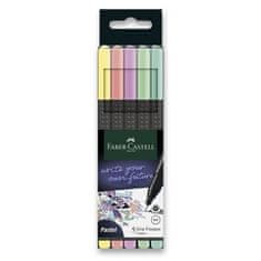 Faber-Castell Fineliner Faber-Castell Grip 5 barev, pastel