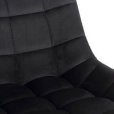 BHM Germany Kancelářská židle Medford, samet, černá