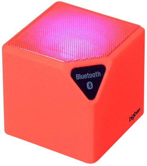 Denver Electronics Bigben BT14R - Bluetooth reproduktor červený