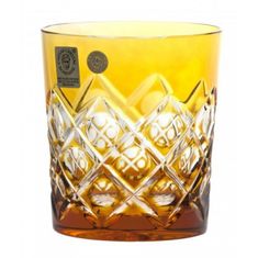 Caesar Crystal Sklenička Sultan, barva amber, objem 290 ml