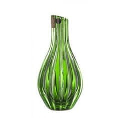 Caesar Crystal Váza Sly, barva zelená, výška 150 mm