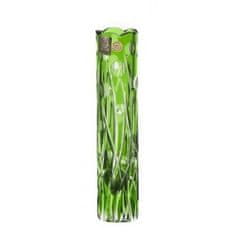Caesar Crystal Váza Heyday, barva zelená, výška 180 mm