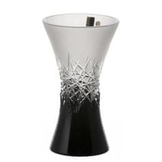 Caesar Crystal Váza Hoarfrost, barva černá, výška 230 mm