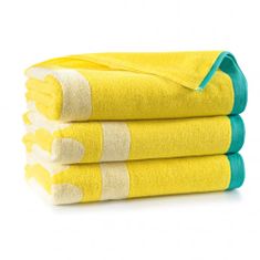 shumee Citronový ručník 100x160 žlutý