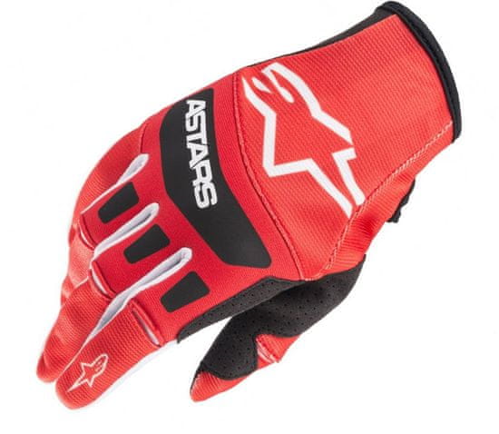 Alpinestars Motokrosové rukavice Techstar bright red/black