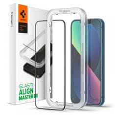 Spigen TEPELNÉ SKLO SPIGEN ALM GLASS FC IPHONE 13 / 13 PRO / 14 ČERNÉ