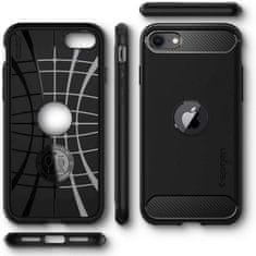 Spigen SPIGEN RUGGED ARMOR IPHONE SE 2020 / 2022 ČERNÝ