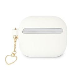 Guess GUA3LSCHSH pouzdro na Airpods 3. Generace white Silicone Charm Collection