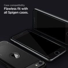 Spigen TEPELNÉ SKLO SPIGEN GLASS FC 2PAL IPHONE 7 / 8 / SE 2020 / 2022 ČERNÁ