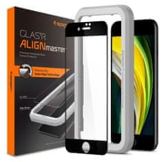 Spigen TEPELNÉ SKLO SPIGEN ALM GLASS FC IPHONE 7 / 8 / SE 2020 / 2022 ČERNÉ