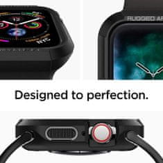 Spigen SPIGEN RUGGED ARMOR APPLE WATCH 4 / 5 / 6 / 7 / 8 / SE (40 / 41 MM) ČERNÉ