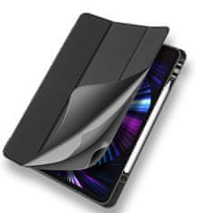 Dux Ducis Osem TPU gelový kryt na tablet s víceúhlovým stojanem a funkcí Smart pro iPad Pro 12.9" - Černá KP14877