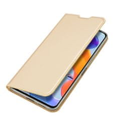 Dux Ducis Skin knížkové pouzdro na Xiaomi Redmi Note 11 PRO / Note 11 Pro 5G Gold