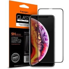 Spigen TEPELNÉ SKLO SPIGEN GLASS FC IPHONE 11 PRO ČERNÉ