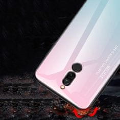 IZMAEL Pouzdro Gradient Glass pro Xiaomi Redmi 8 - Černá/Modrá KP10454