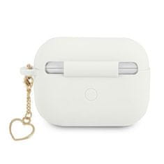 Guess GUAPLSCHSH pouzdro na Airpods PRO white Silicone Charm Collection