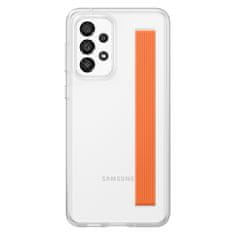 shumee Pouzdro pro Galaxy A33 s krytem Slim Strap Cover, průhledné