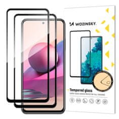 WOZINSKY 2x Wozinsky ochranné tvrzené sklo pro Xiaomi Redmi Note 10 4G/Redmi Note 10S/Redmi Note 11 Global/Redmi Note 11S - Černá KP29753