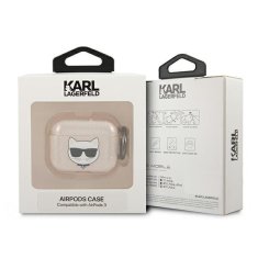 Karl Lagerfeld KLA3UCHGD pouzdro na AirPods 3. Generace Gold glitter Choupette