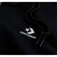 Converse Mikina černá 173 - 177 cm/S Embroidered Star Chevron Fullzip Hoodie