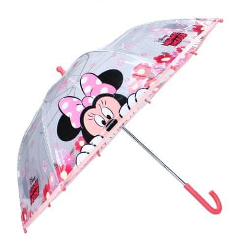 Vadobag Mechanický deštník Flower Minnie Mouse