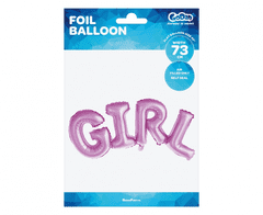 GoDan Fóliový balón na vzduc nápis Girl