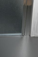 Arttec Sprchový kout rohový dvoukřídlý COMFORT A 10 grape sklo 91 - 96 x 86,5 - 89 x 195 cm