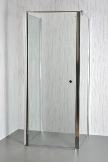 Arttec Sprchový kout nástěnný jednokřídlý MOON B 21 čiré sklo 65 - 70 x 86,5 - 88 x 195 cm