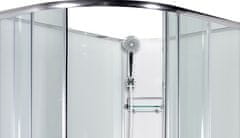 Arttec SIRIUS 120 x 90 cm - Sprchový box model 2 čiré sklo pravá vanička