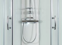Arttec CALYPSO 90 x 90 cm - Termo sprchový box model 6 chinchilla sklo