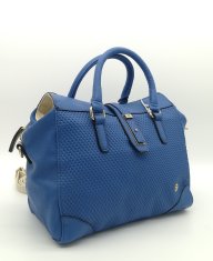 Benetton small shopping bag Amber - blue