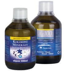 Pharma Activ Koloidní minerály 300ml + Ag100 10ppm 300ml