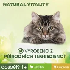 Perfect fit Natural Vitality kapsičky s krůtím s kuřecím pro dospělé kočky 12× (6×50 g)