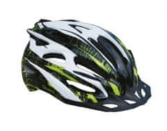 Sulov Cyklo helma QUATRO, černo-zelená Helma velikost: M
