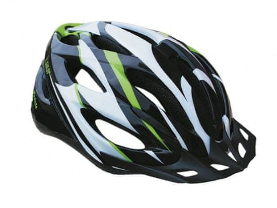 Sulov Cyklo helma SPIRIT, černo-zelená Helma