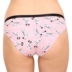 Dedoles Veselé dámské kalhotky Růžoví dalmatini (GMFB146) - velikost L
