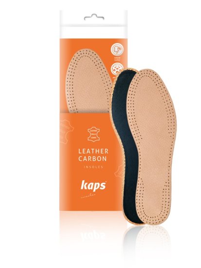 Kaps Leather Carbon kožené pánské vložky do bot